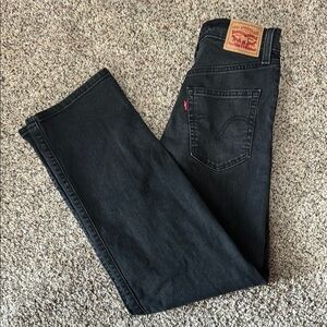 LEVIS 👖 Ribcage Straight Ankle, like new(: